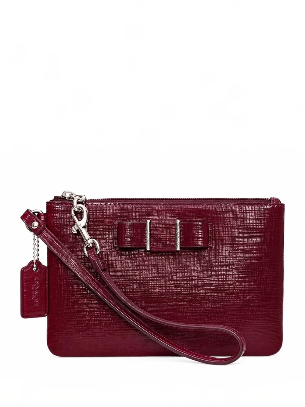 COMING SOON
Coach Darcy Patent Bow Wristlet-Like New
